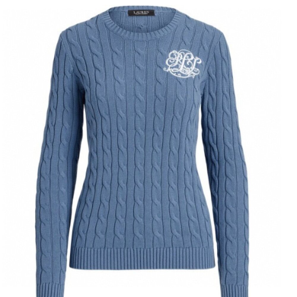 Ralph Lauren Cable-Knit Cotton Sweater